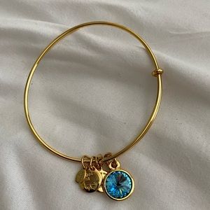 Alex and Ani birthstone bracelet